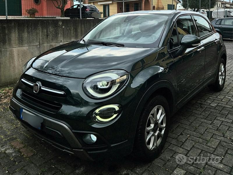 Usata Fiat 500X Cross 120 CV (88 kW) 2019 Verde SUV
