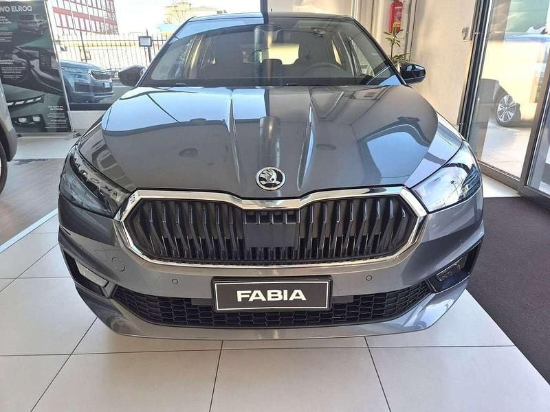 Nuova Skoda Fabia 116 CV (85 kW) 2026 Argento Utilitaria