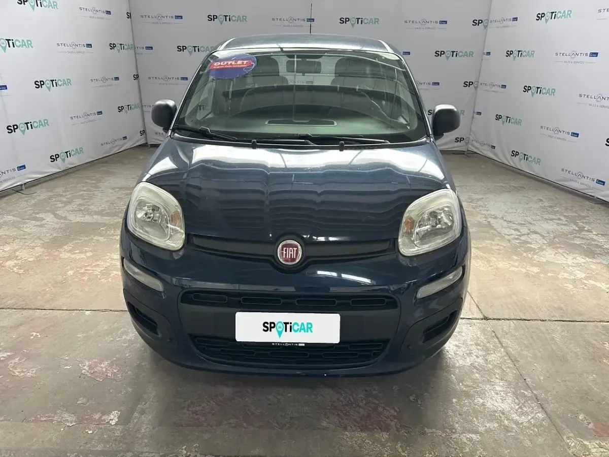 Käytetty Fiat Panda Easy 69 HP (50 kW) 2017 Sininen Viistoperä