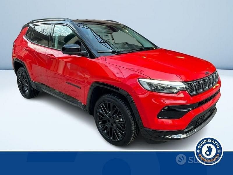 Usata Jeep Compass Summit 130 CV (95 kW) 2024 Rosso SUV