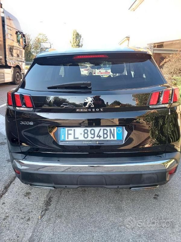 Usata Peugeot 3008 2018 Nero SUV