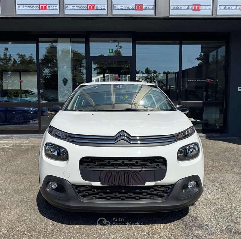 Usata Citroën C3 Feel 83 CV (61 kW) 2018 Bianco Utilitaria