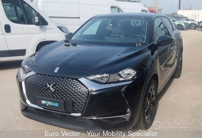 Usata DS Automobiles DS3 Crossback So Chic 102 CV (75 kW) 2020 Nero SUV