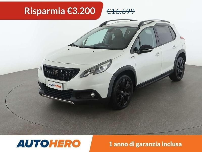 Bianco Usata 2019 Peugeot 2008 GT-line SUV | 13.499 € (Super prezzo) - Immagine 1/3