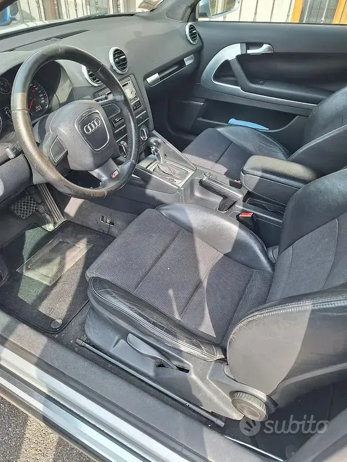 Usata Audi A3 S-Line 140 CV (102 kW) 2009 Grigio Utilitaria
