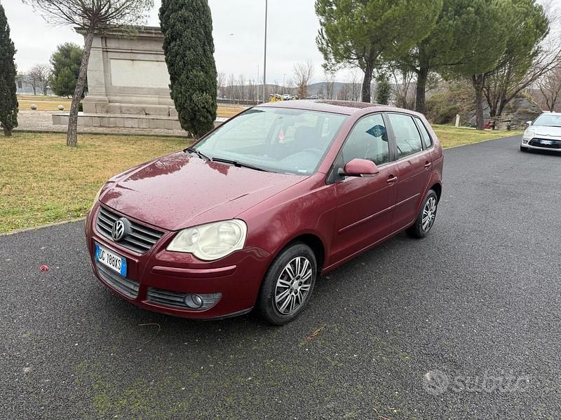 Usata VW Polo Comfortline 80 CV (58 kW) 2007 Rosso Utilitaria