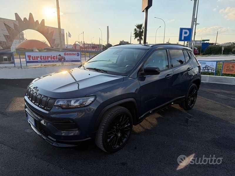 Usata Jeep Compass Night Eagle 130 CV (95 kW) 2022 Blu SUV