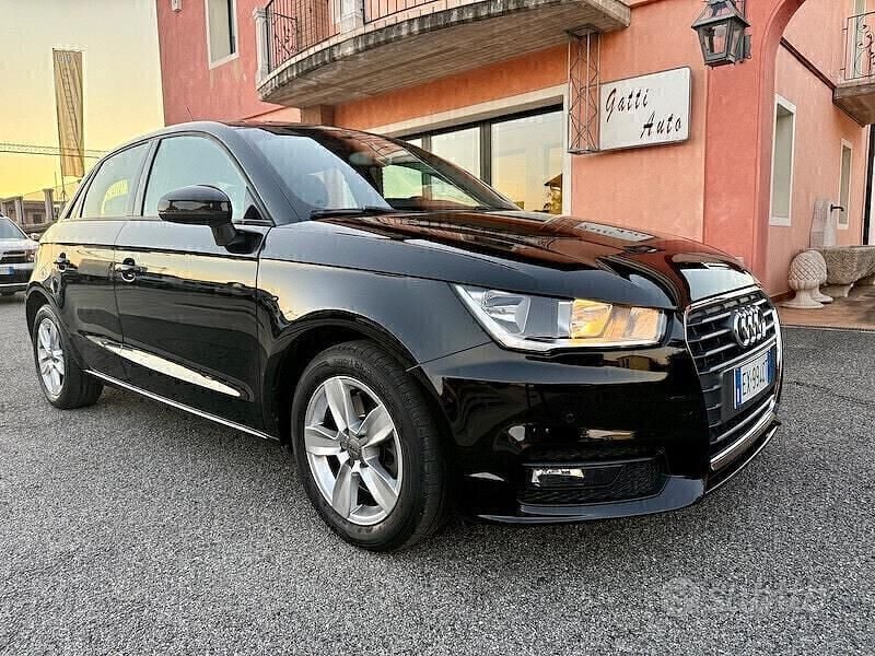 Usata Audi A1 Ambition 125 CV (91 kW) 2015 Nero Utilitaria