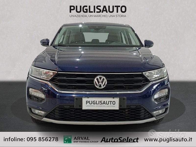 Usata VW T-Roc Business 150 CV (110 kW) 2019 Blu SUV