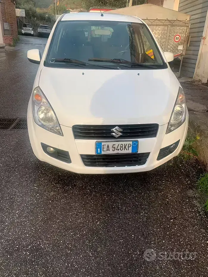 Usata Suzuki Splash 86 CV (63 kW) 2010 Bianco Utilitaria