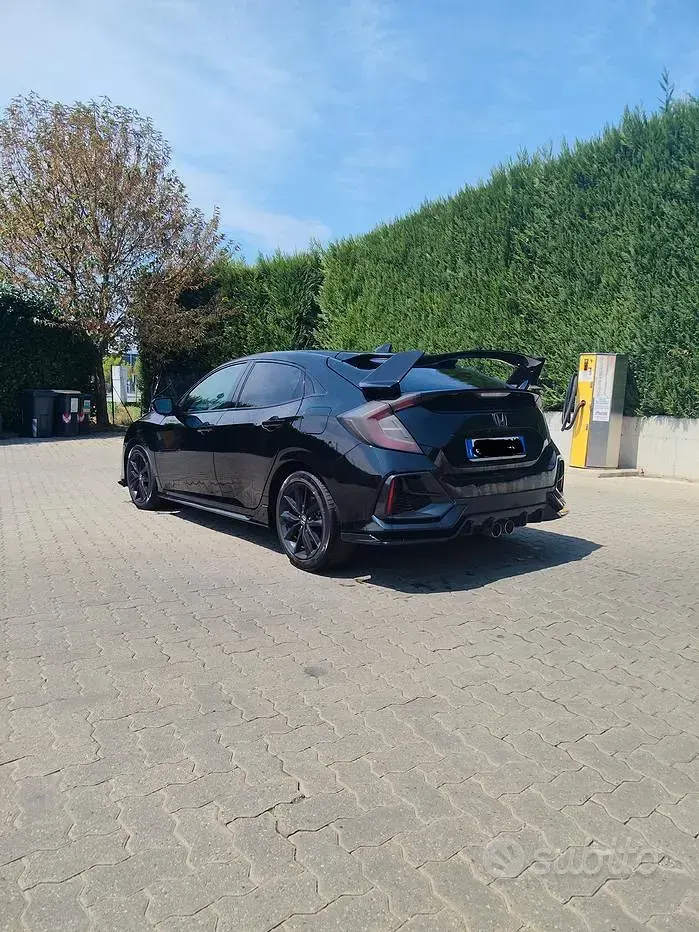 Usata Honda Civic Sport Plus 182 CV (133 kW) 2020 Nero Berlina