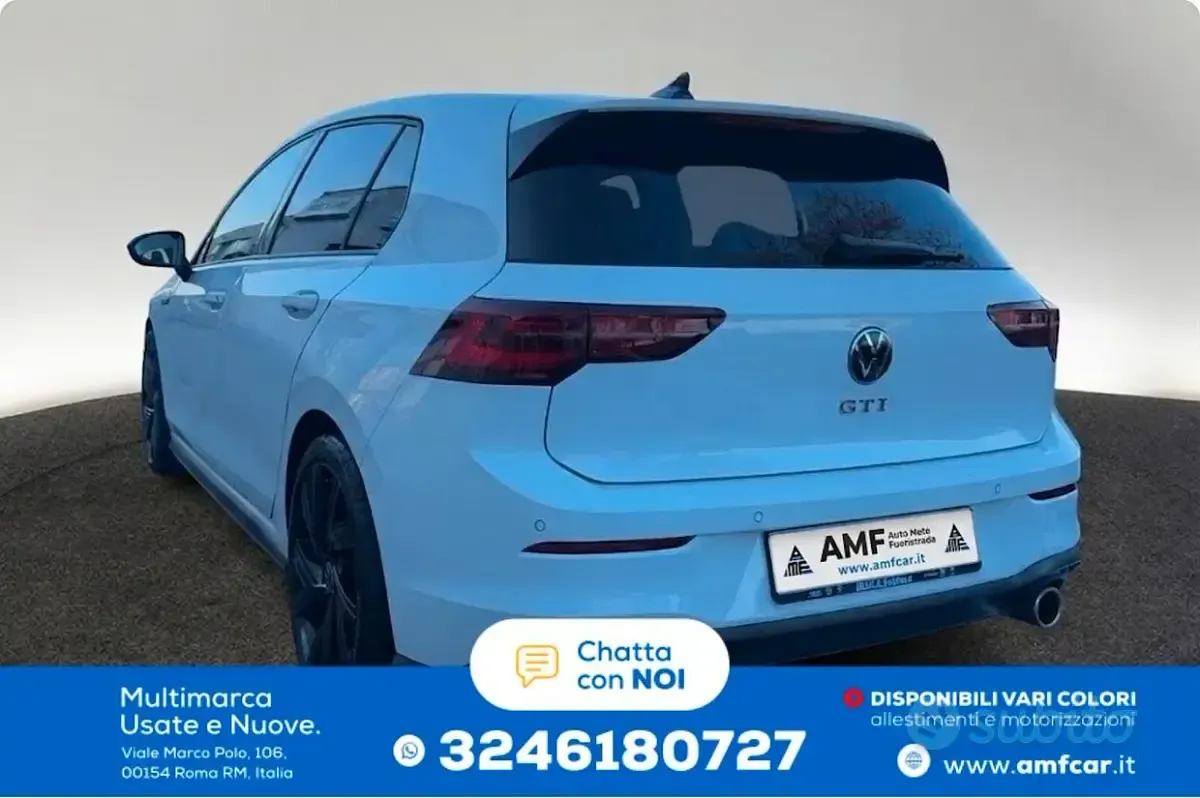 Usata VW Golf VIII R 245 CV (180 kW) 2023 Bianco Berlina