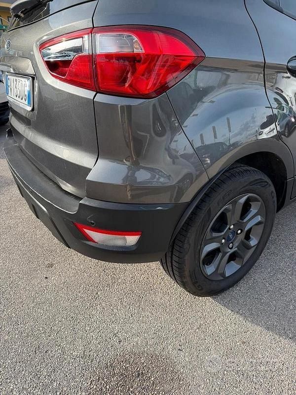 Usata Ford Ecosport ST-Line 101 CV (74 kW) 2018 Grigio SUV