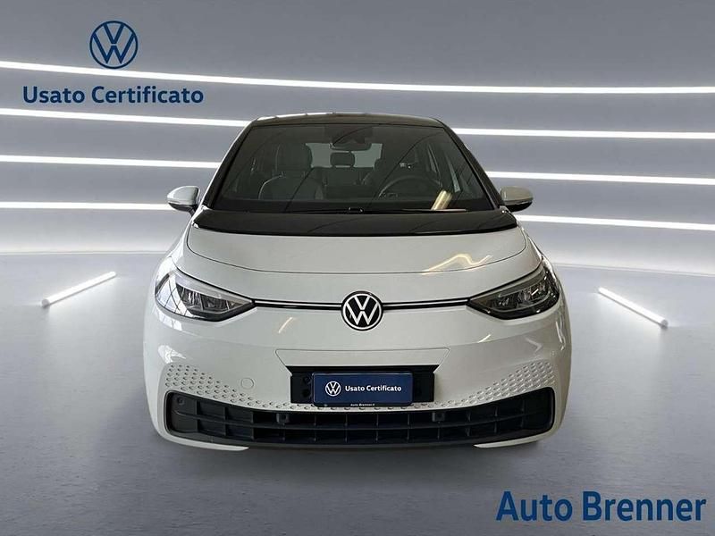 Usata VW ID.3 Pro Performance 150 kW (204 CV) 2022 Glacier white metallizzato ner Utilitaria
