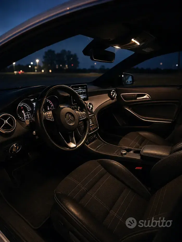 Usata Mercedes CLA220 177 CV (130 kW) 2016 Bianco Berlina