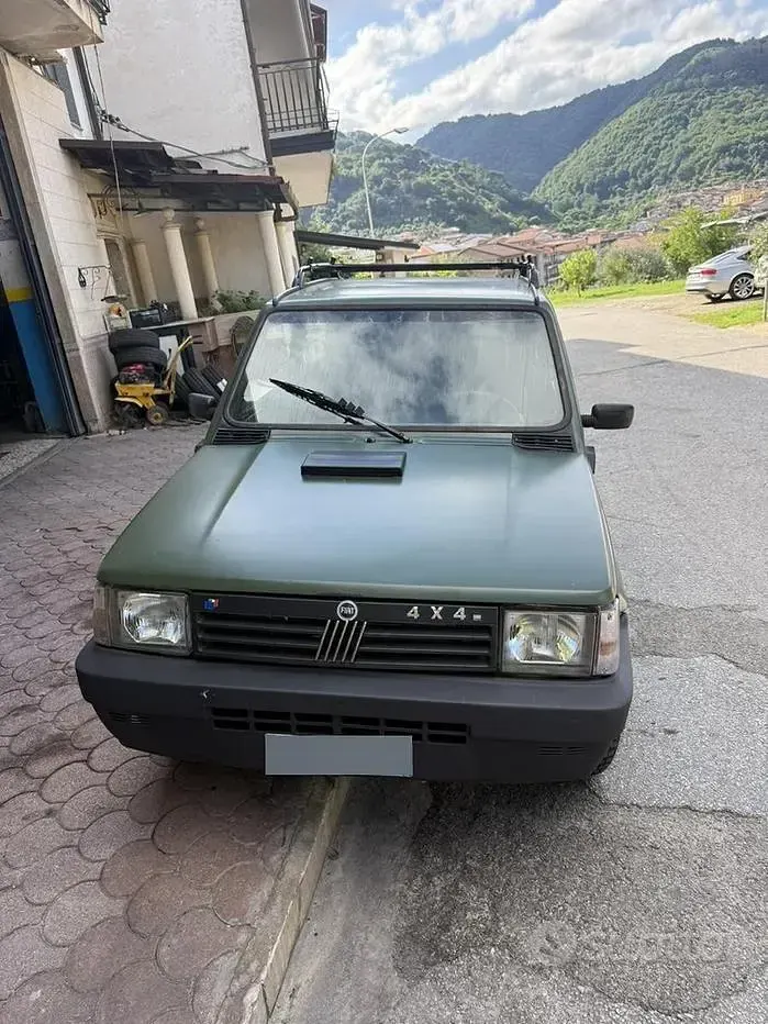 Usata Fiat Panda 4x4 54 CV (39 kW) 2000 Verde Utilitaria