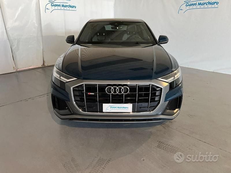 Usata Audi Q8 S-Line 231 CV (169 kW) 2020 Blu SUV
