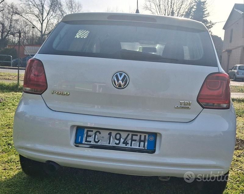 Usata VW Polo 90 CV (66 kW) 2010 Bianco Berlina