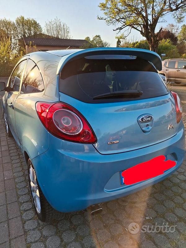 Usata Ford Ka 75 CV (55 kW) 2009 Blu Utilitaria