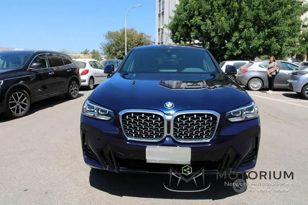 Usata BMW X4 M Sport 190 CV (139 kW) 2021 Bluazzurro SUV