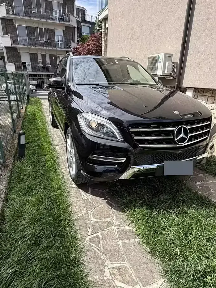 Usata Mercedes ML250 Premium 204 CV (150 kW) 2014 Nero SUV