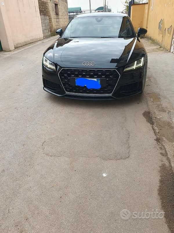 Usata Audi TT S-Line 184 CV (135 kW) 2016 Nero Coupé