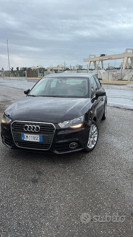 Usata Audi A1 2012 Nero Utilitaria