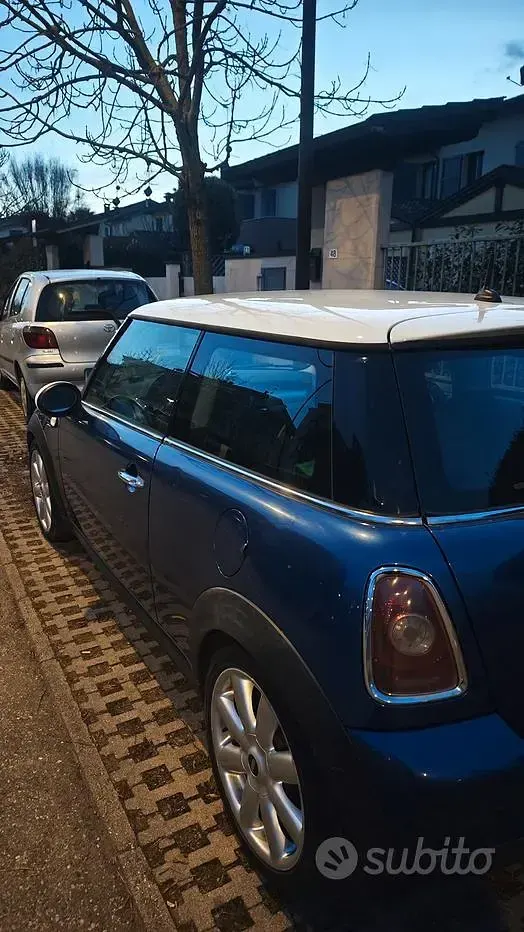 Usata Mini Cooper Coupé 110 CV (80 kW) 2008 Blu Coupé