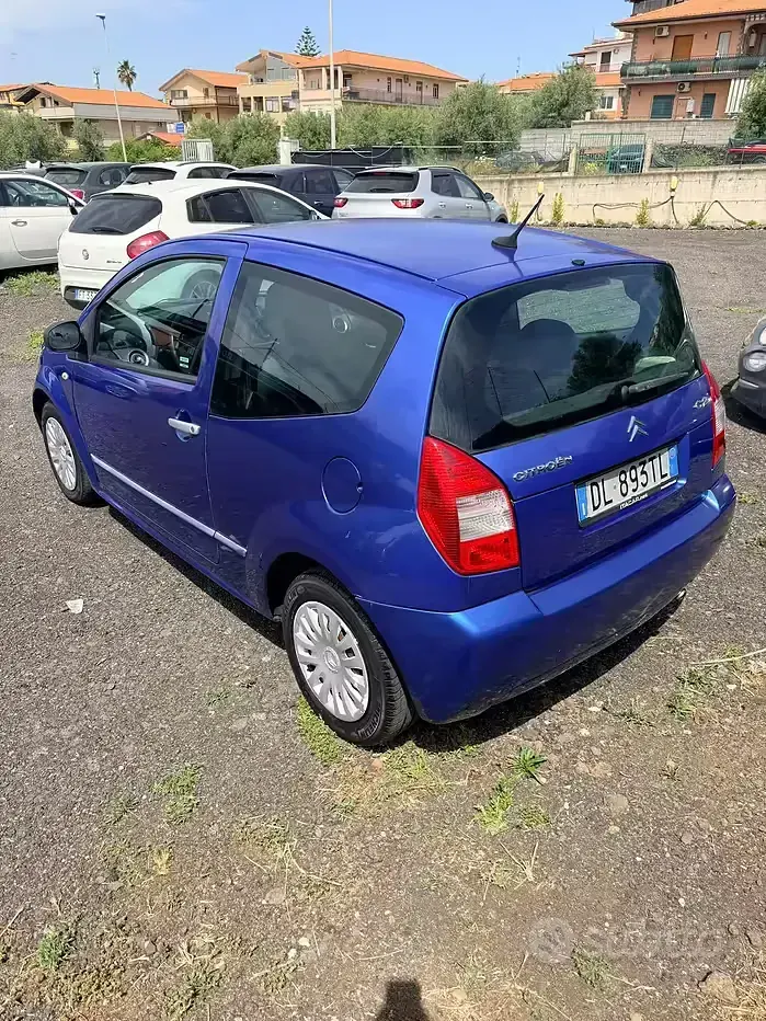 Usata Citroën C2 60 CV (44 kW) 2010 Blu Utilitaria