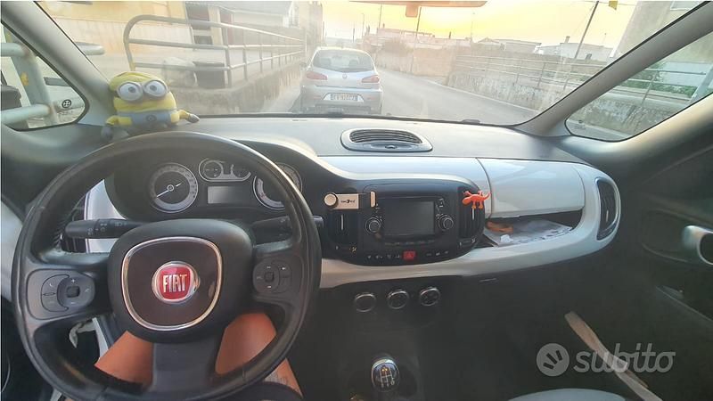 Usata Fiat 500L 95 CV (69 kW) 2014 Bianco Monovolume