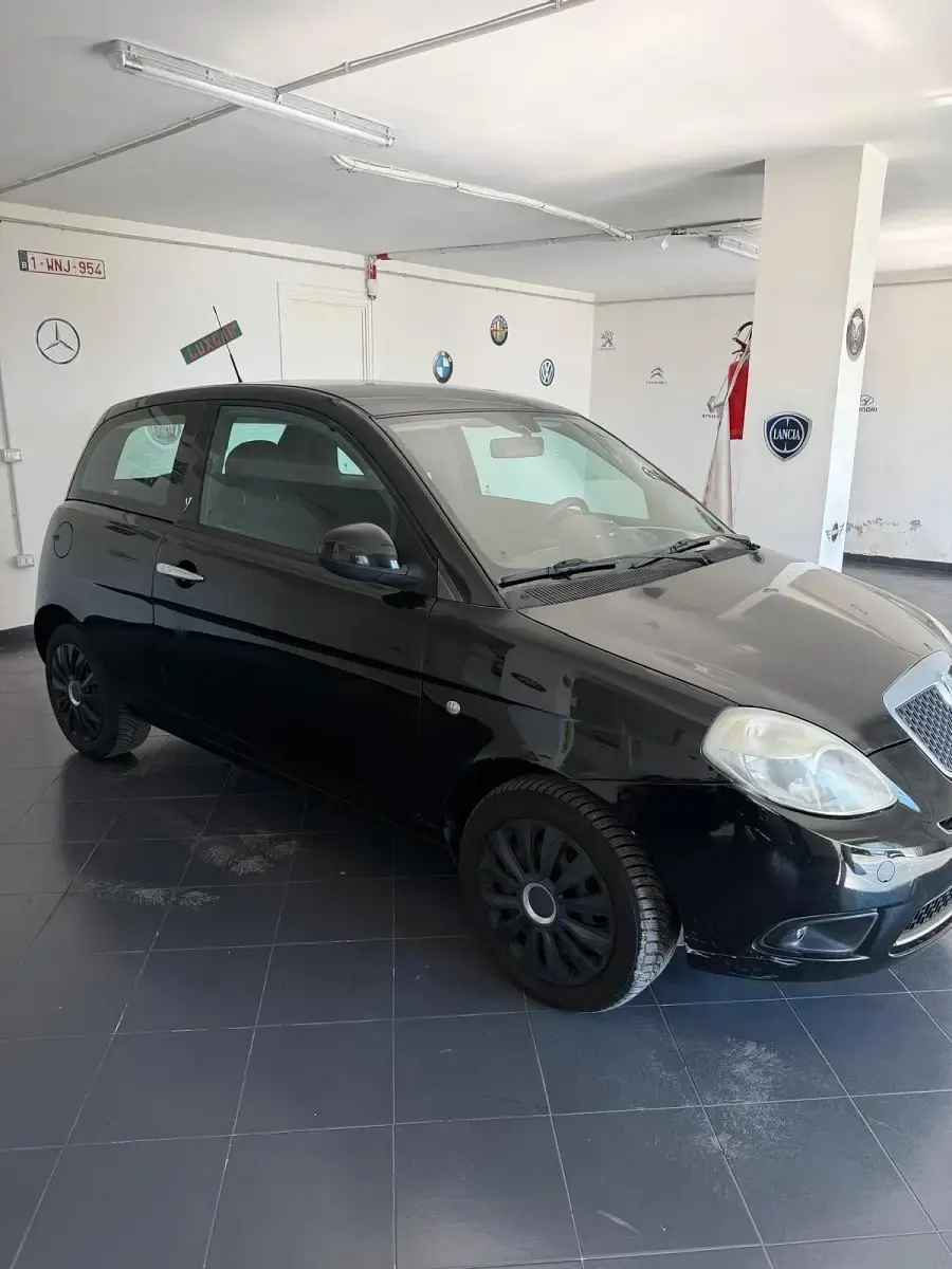 Usata Lancia Ypsilon 75 CV (55 kW) 2010 Nero Utilitaria