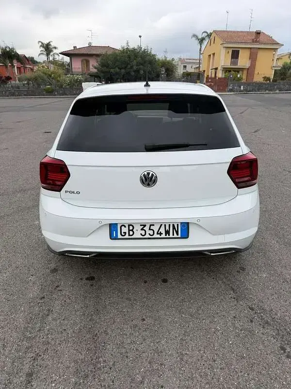 Usata VW Polo Sportline 95 CV (69 kW) 2020 Bianco Utilitaria