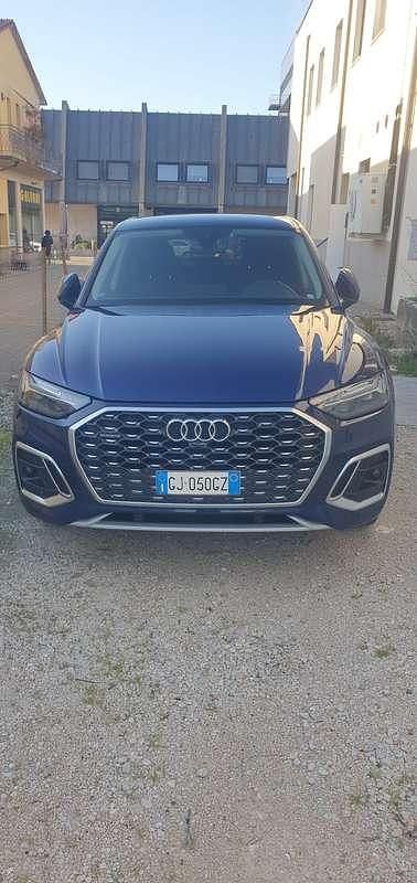 Usata Audi Q5 Sportback S-Line 204 CV (150 kW) 2022 Blu/azzurro SUV
