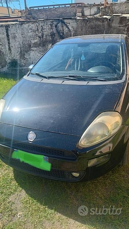 Usata Fiat Punto Evo 75 CV (55 kW) 2012 Nero Utilitaria