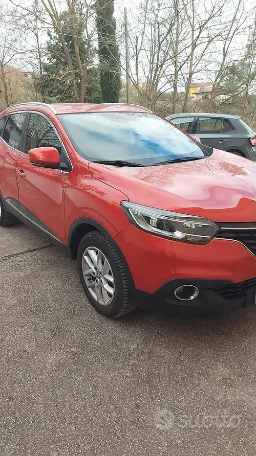 Usata Renault Kadjar 110 CV (80 kW) 2018 Rosso SUV