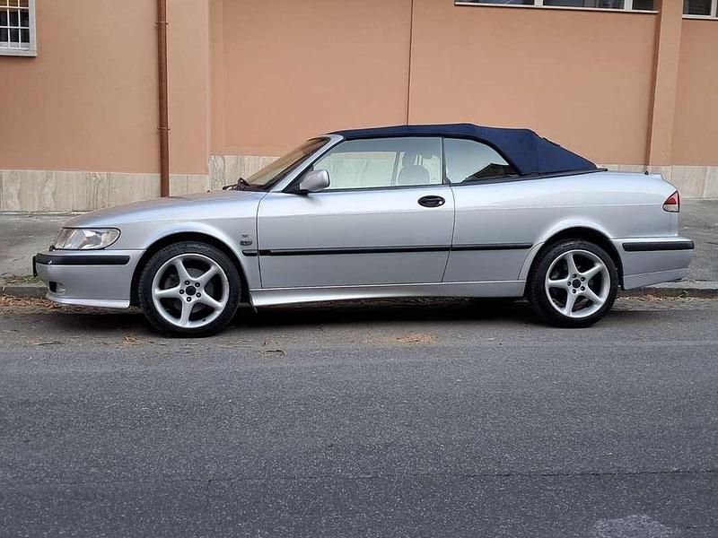 Usata Saab 9-3 Cabriolet 150 CV (110 kW) 2001 Grigio Cabrio