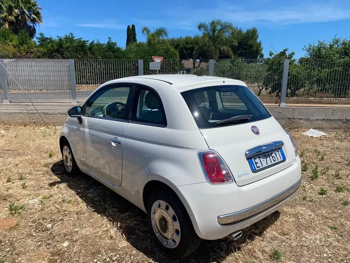 Usata Fiat 500 95 CV (69 kW) 2013 Bianco Utilitaria