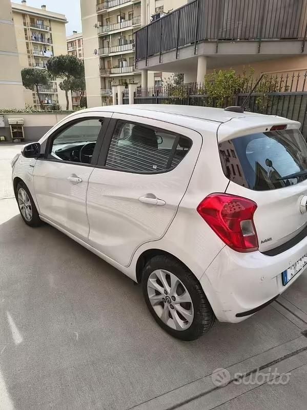 Usata Opel Karl 75 CV (55 kW) 2017 Bianco Utilitaria