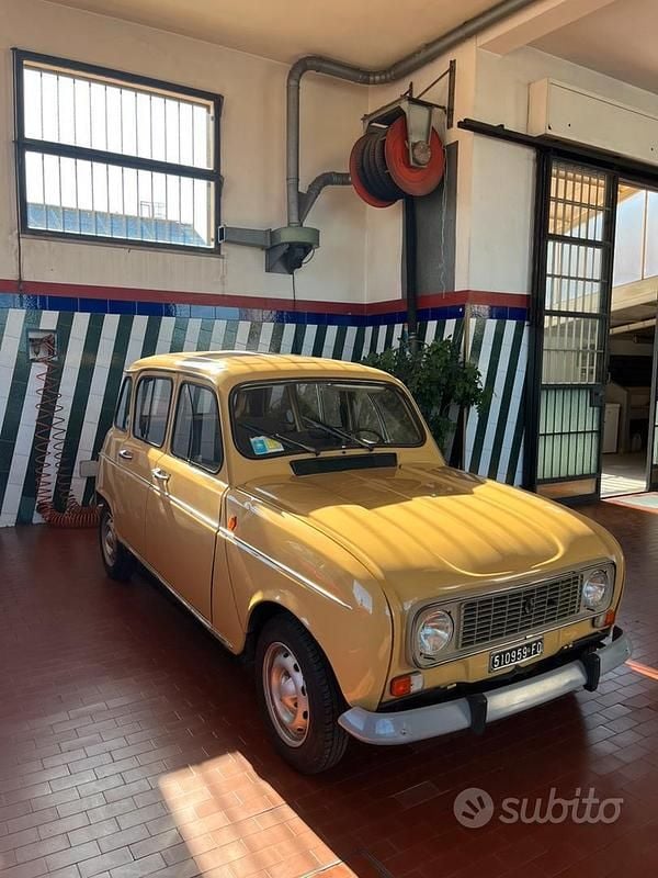 Usata Renault R4 34 CV (25 kW) 1982 Giallo Berlina