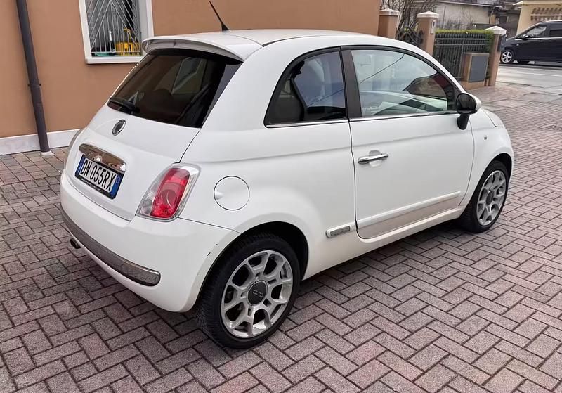 Usata Fiat 500 Sport 100 CV (73 kW) 2008 Bianco Berlina