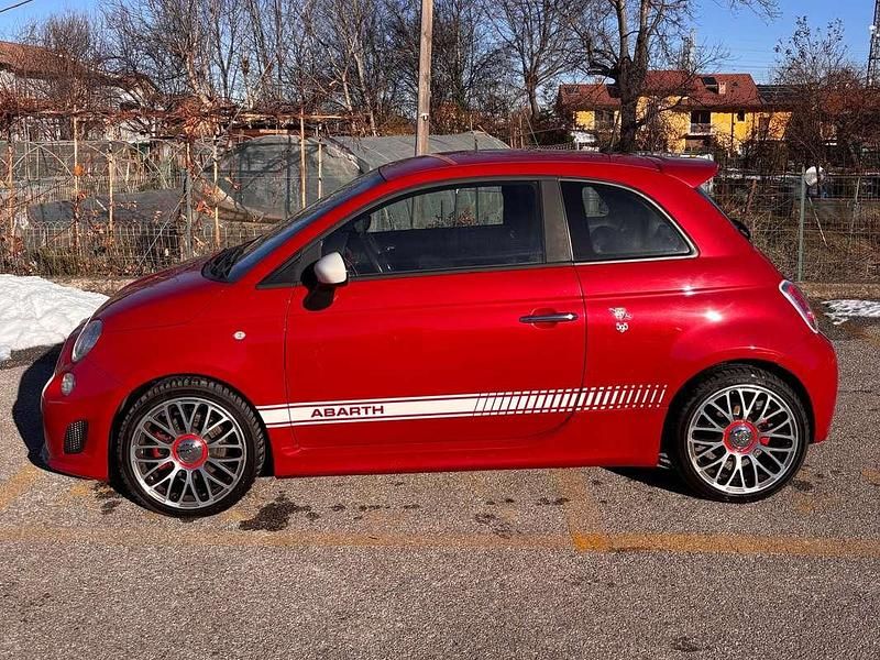 Usata Abarth 595 Custom 140 CV (102 kW) 2015 Rosso Utilitaria