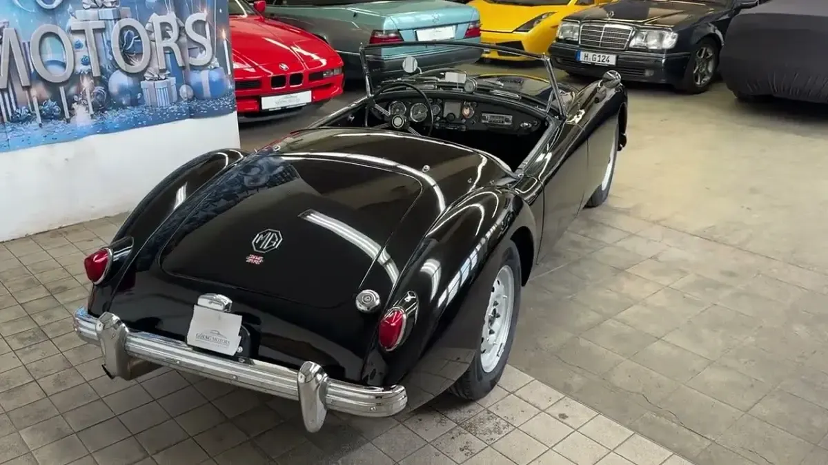 Usata MG MGA 72 CV (52 kW) 1959 Nero Cabrio
