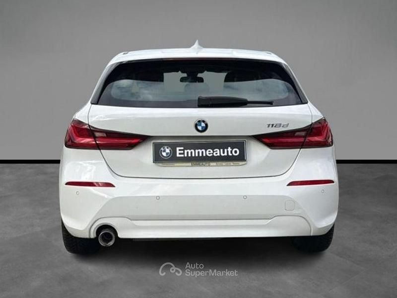 Usata BMW 116 Advantage 116 CV (85 kW) 2020 Bianco Utilitaria