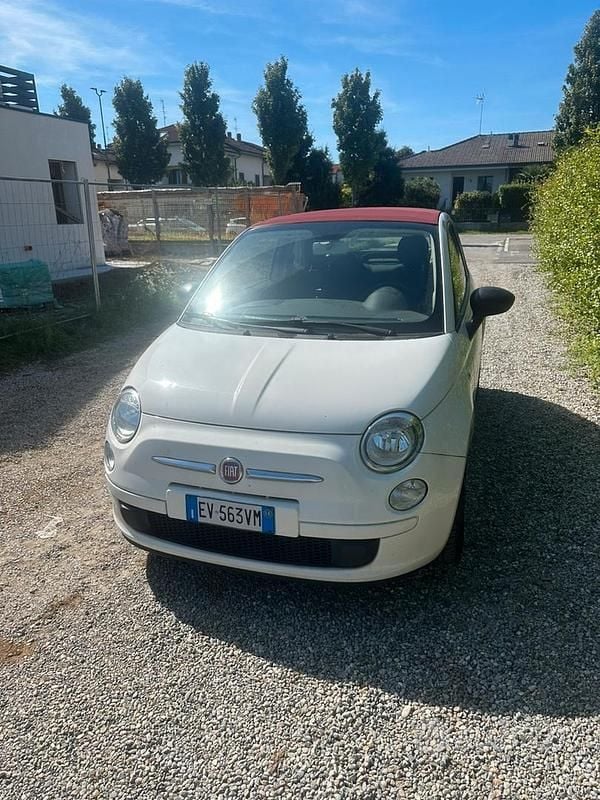 Usata Fiat 500C S 69 CV (50 kW) 2014 Bianco Cabrio