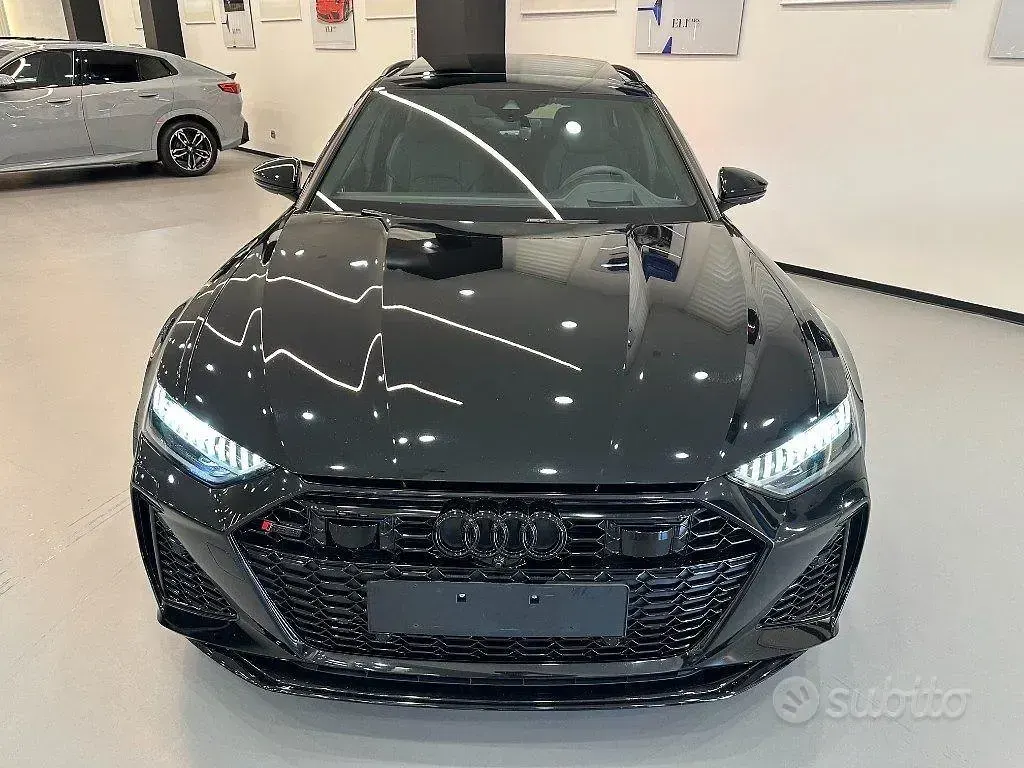Usata Audi RS6 Ambiente 600 CV (441 kW) 2019 Nero metallizzato Station wagon