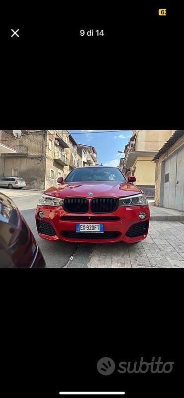 Usata BMW X4 2014 Rosso SUV