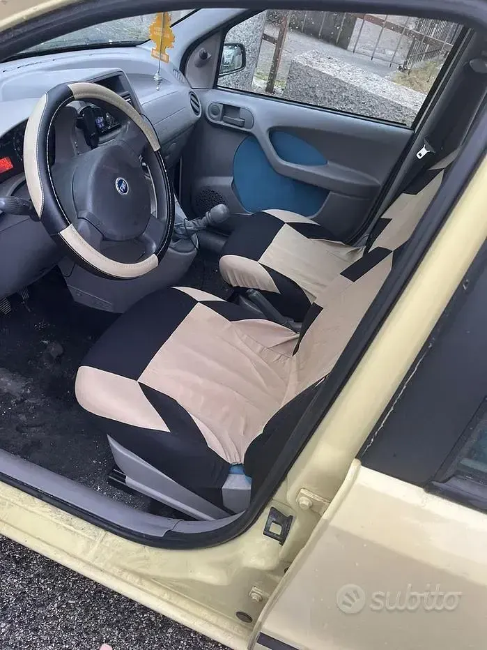Usata Fiat Panda 2005 Giallo Utilitaria