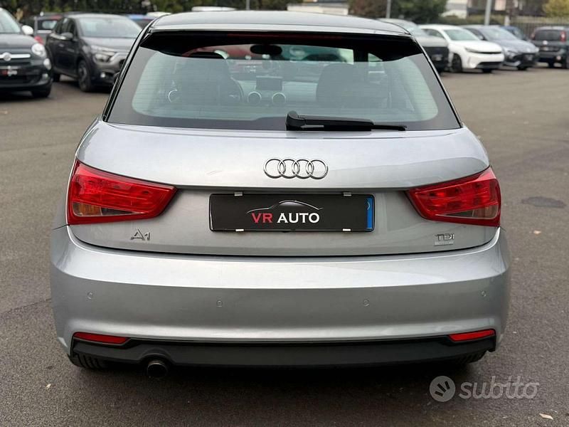 Usata Audi A1 90 CV (66 kW) 2015 Argento Utilitaria