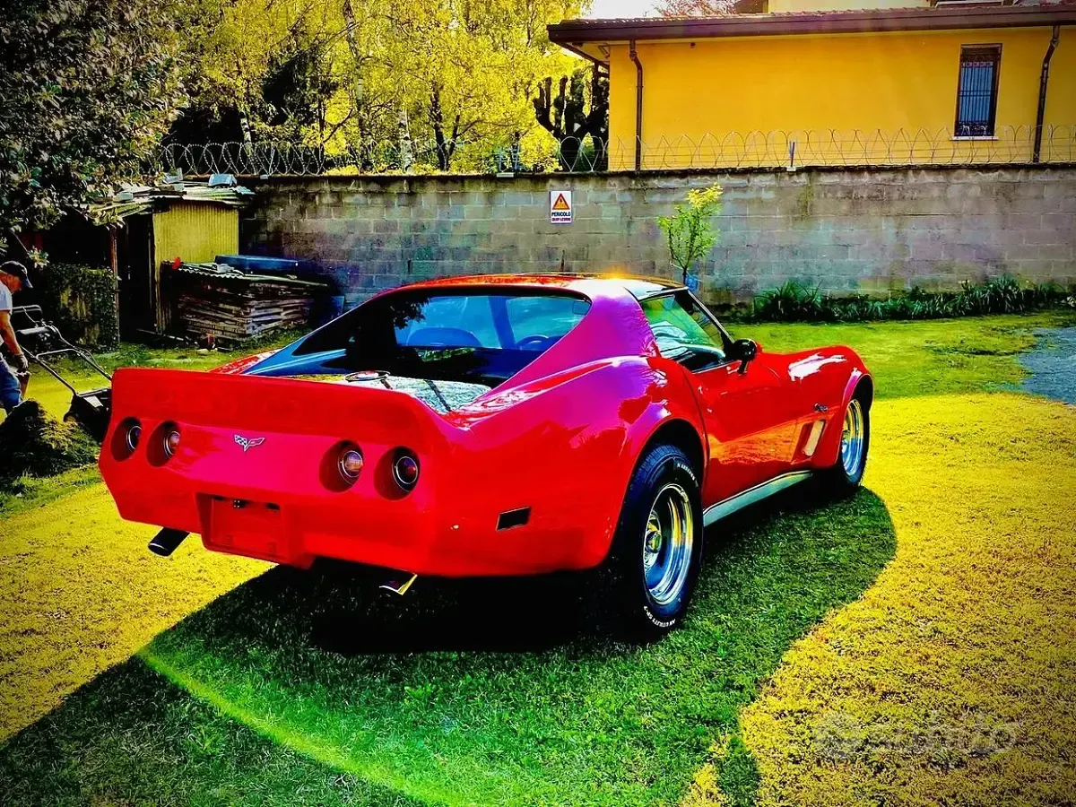 Usata Corvette Stingray 212 CV (155 kW) 1970 Rosso Coupé