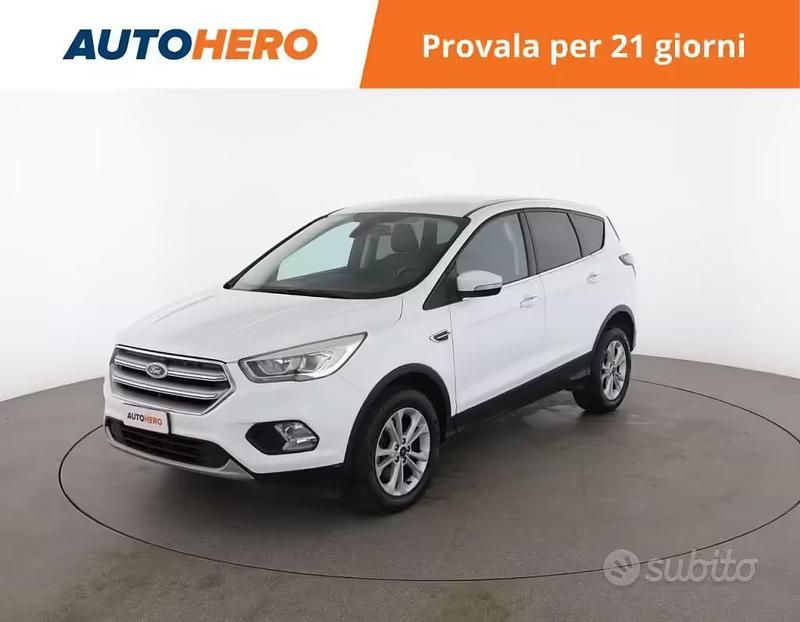 Usata Ford Kuga Titanium 120 CV (88 kW) 2017 Bianco SUV